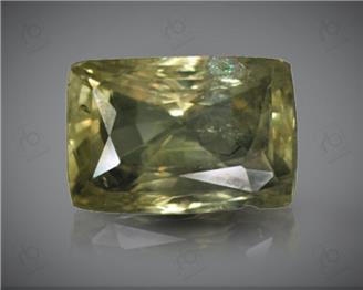 Yellow Sapphire Unheated & Untreated Natural Certified 6.73  CTS.  (  63866  DIN  )